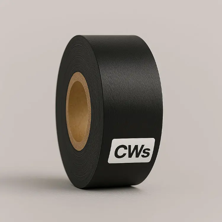 Rollo cinta ribbon 40mm x 122mt negro