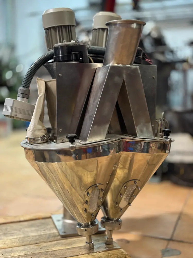 Duplex Screw Doser with Integrated Hopper – ENFLEX Type – Second Hand