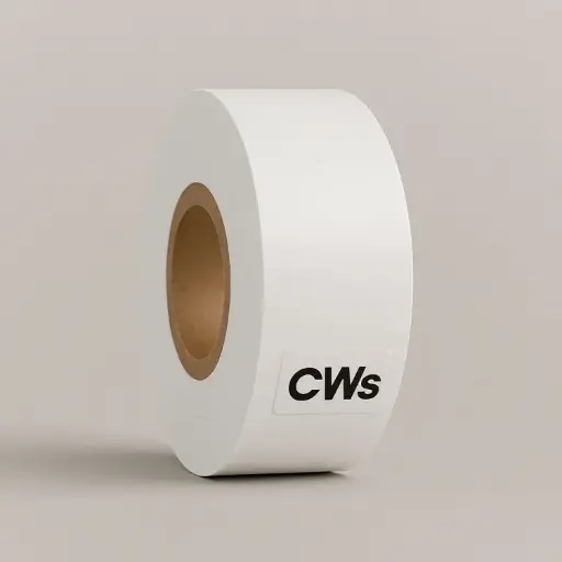 Rollo cinta ribbon 40mm x 122mt blanco