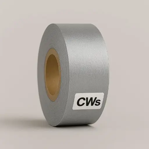 Rollo cinta ribbon 40mm x 122mt plata